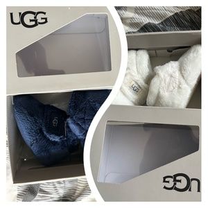 UGG Baby Bixbee Booties ‘Navy’ and ‘White’
